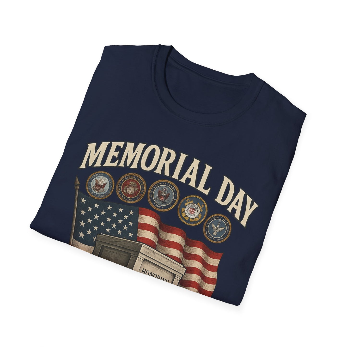 Memorial Day Tribute T-Shirt - Honoring All Who Served