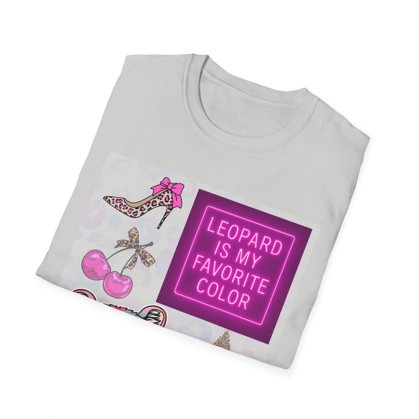 Leopard is my Favorite Color Graphic Tee – Fun & Trendy Apparel