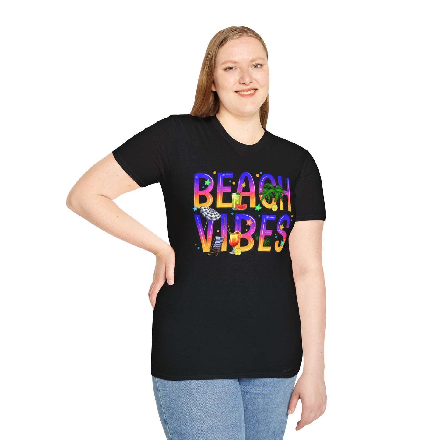 Beach Vibes - Bright and Fun Tee