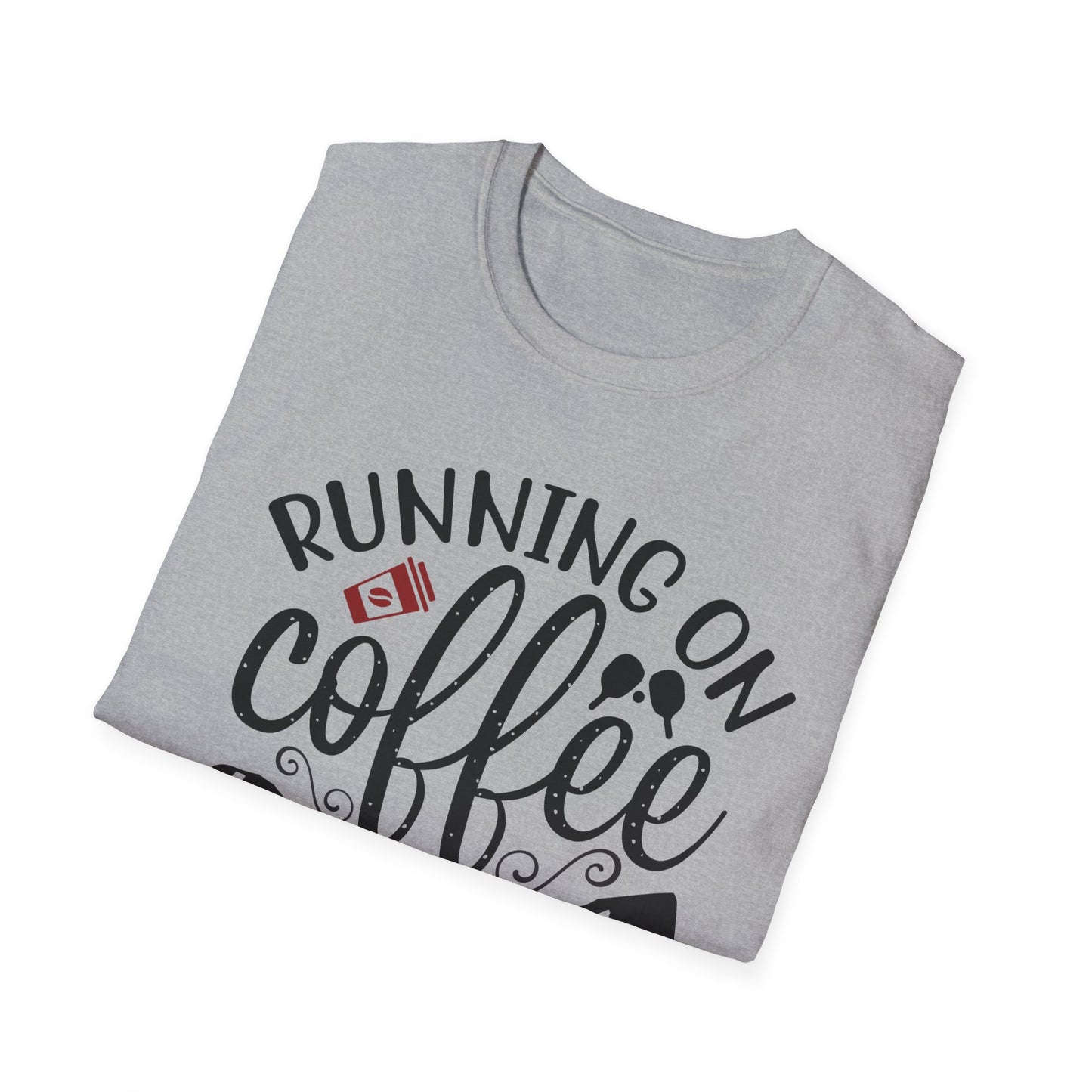 Coffee & Pickleball T-Shirt | Fun Gift for Coffee Lovers, Sports Enthusiasts, Tee for Active Lifestyles, Casual Wear, Everyday Style