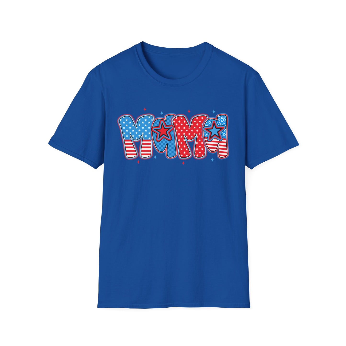 Patriotic Mama T-Shirt - Tee for Celebrations