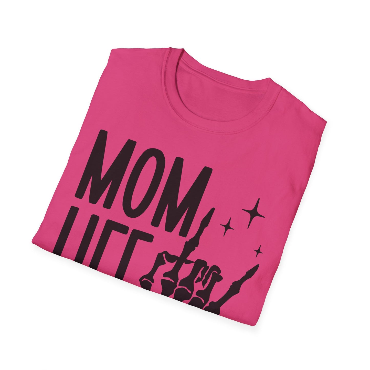 Mom Life Skeleton Hand T-Shirt