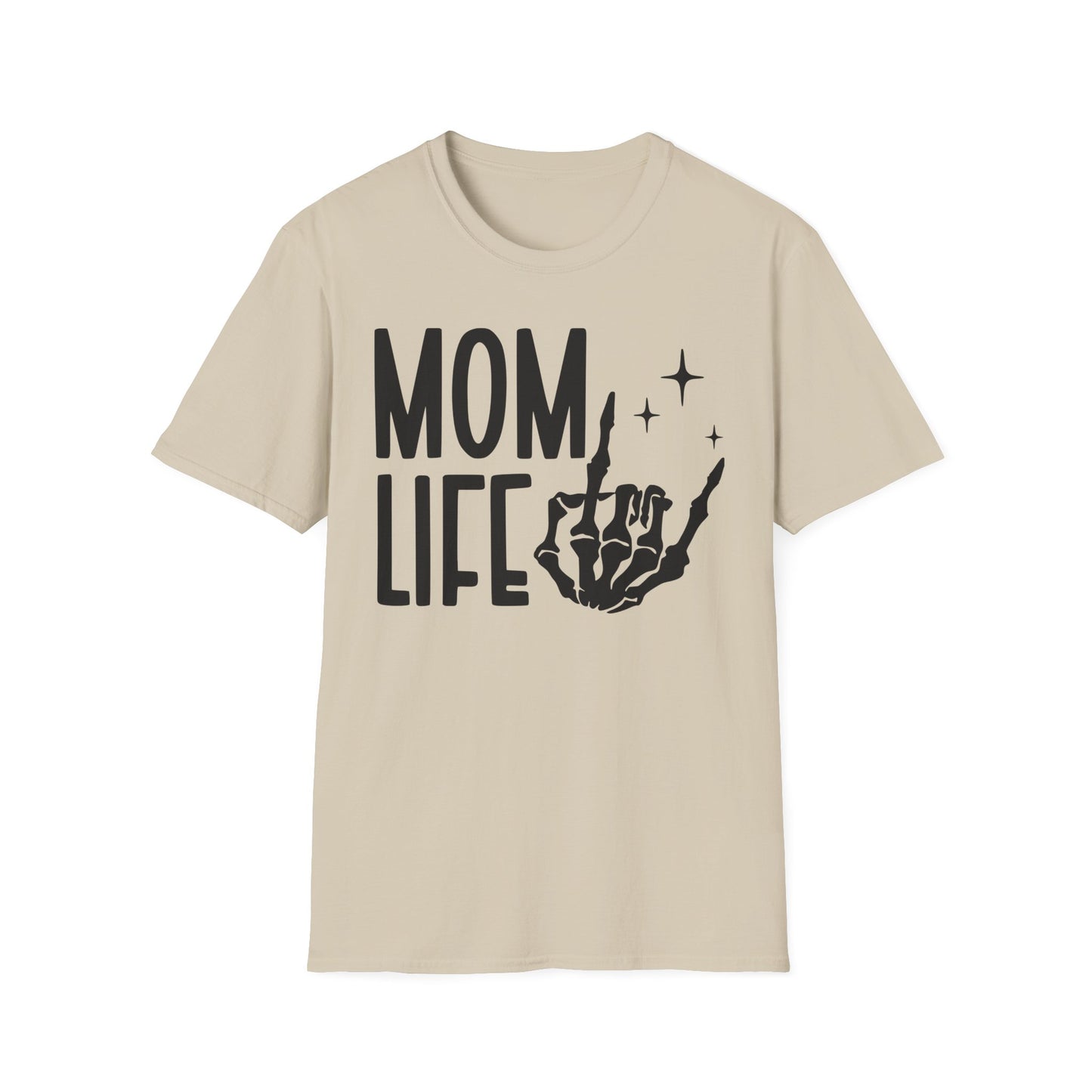Mom Life Skeleton Hand T-Shirt