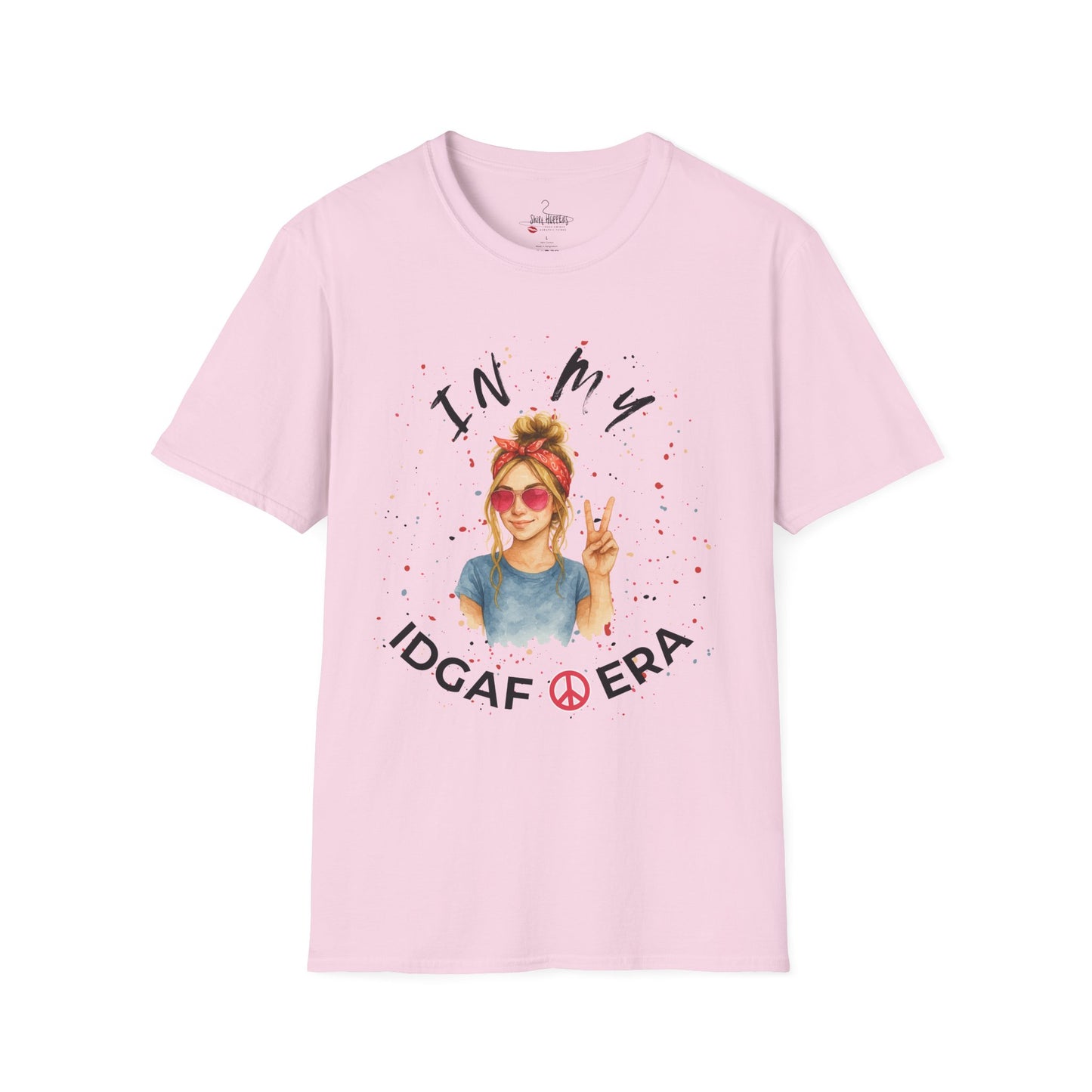 IDGAF ERA - Trendy Graphic T-Shirt for Casual Vibes - Perfect Gift for Friends, Birthday Celebration, Festivals, Everyday Wear, Unique Style