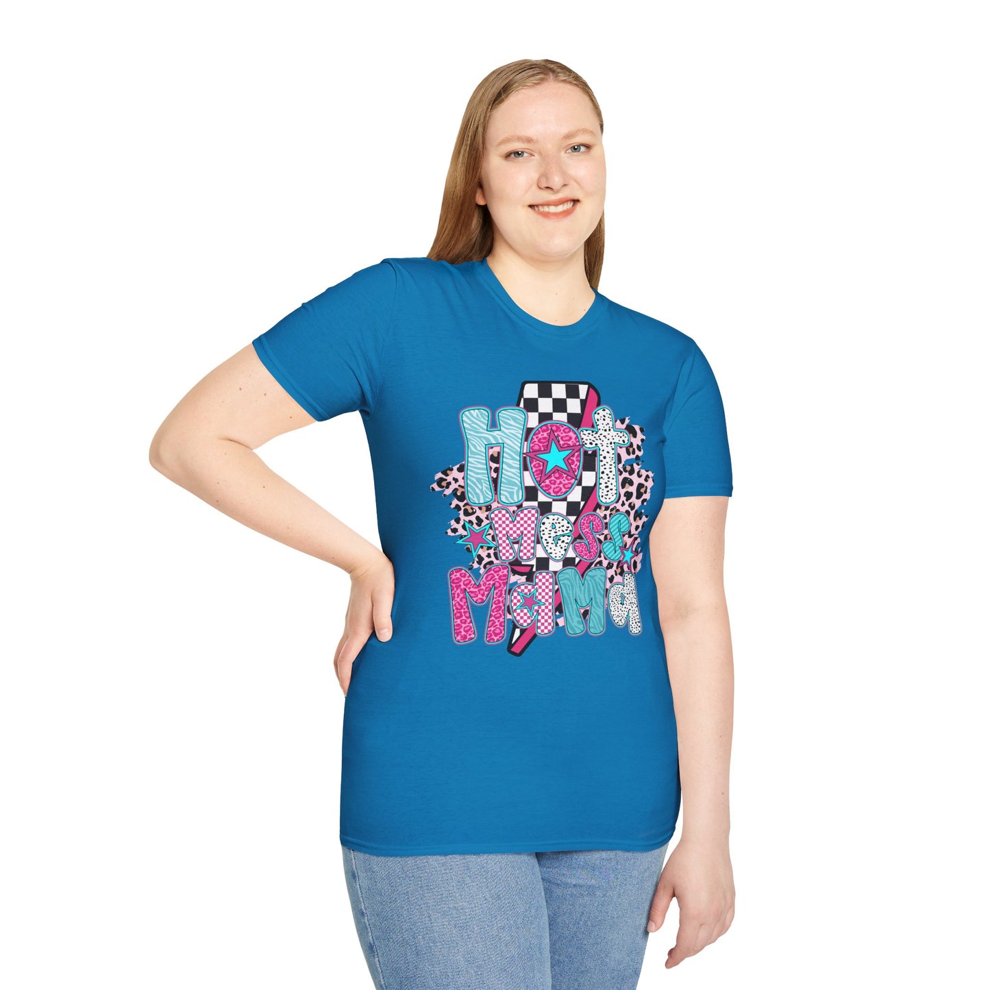Fun 'Hot Mess Mama' T-Shirt - Perfect for Moms!