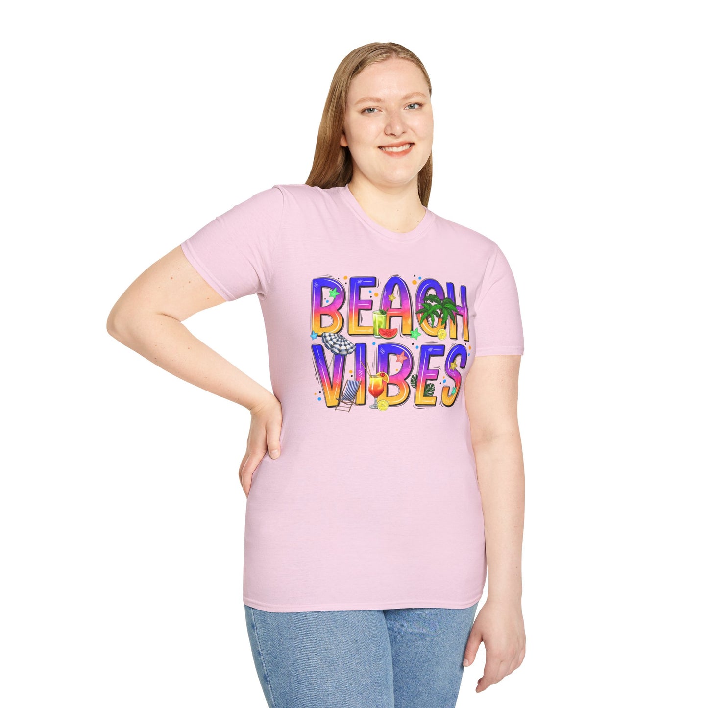 Beach Vibes - Bright and Fun Tee
