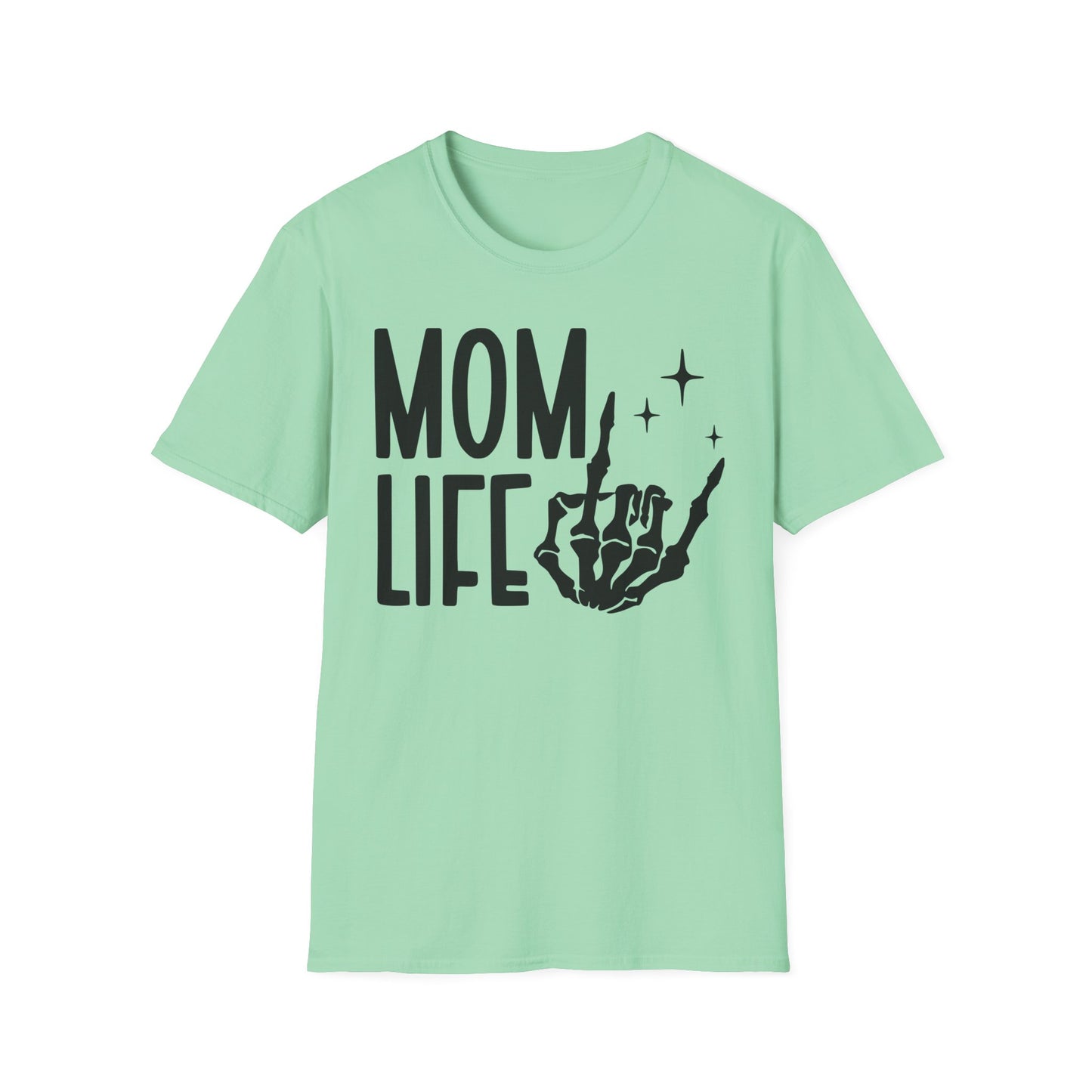 Mom Life Skeleton Hand T-Shirt