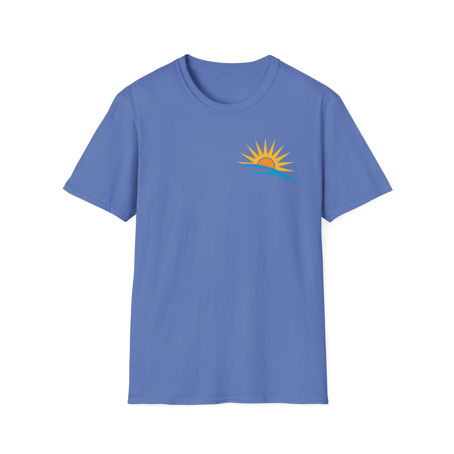 Beach Sunrise & Lighthouse Unisex T-Shirt - Relaxed Summer Vibes