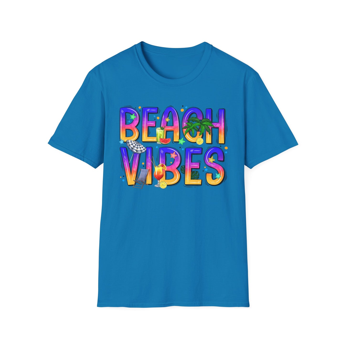 Beach Vibes - Bright and Fun Tee
