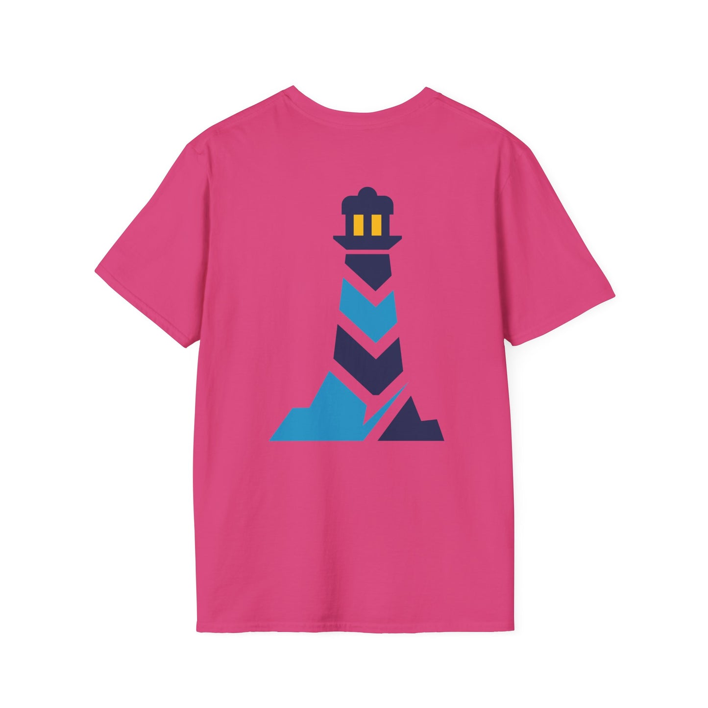 Beach Sunrise & Lighthouse Unisex T-Shirt - Relaxed Summer Vibes