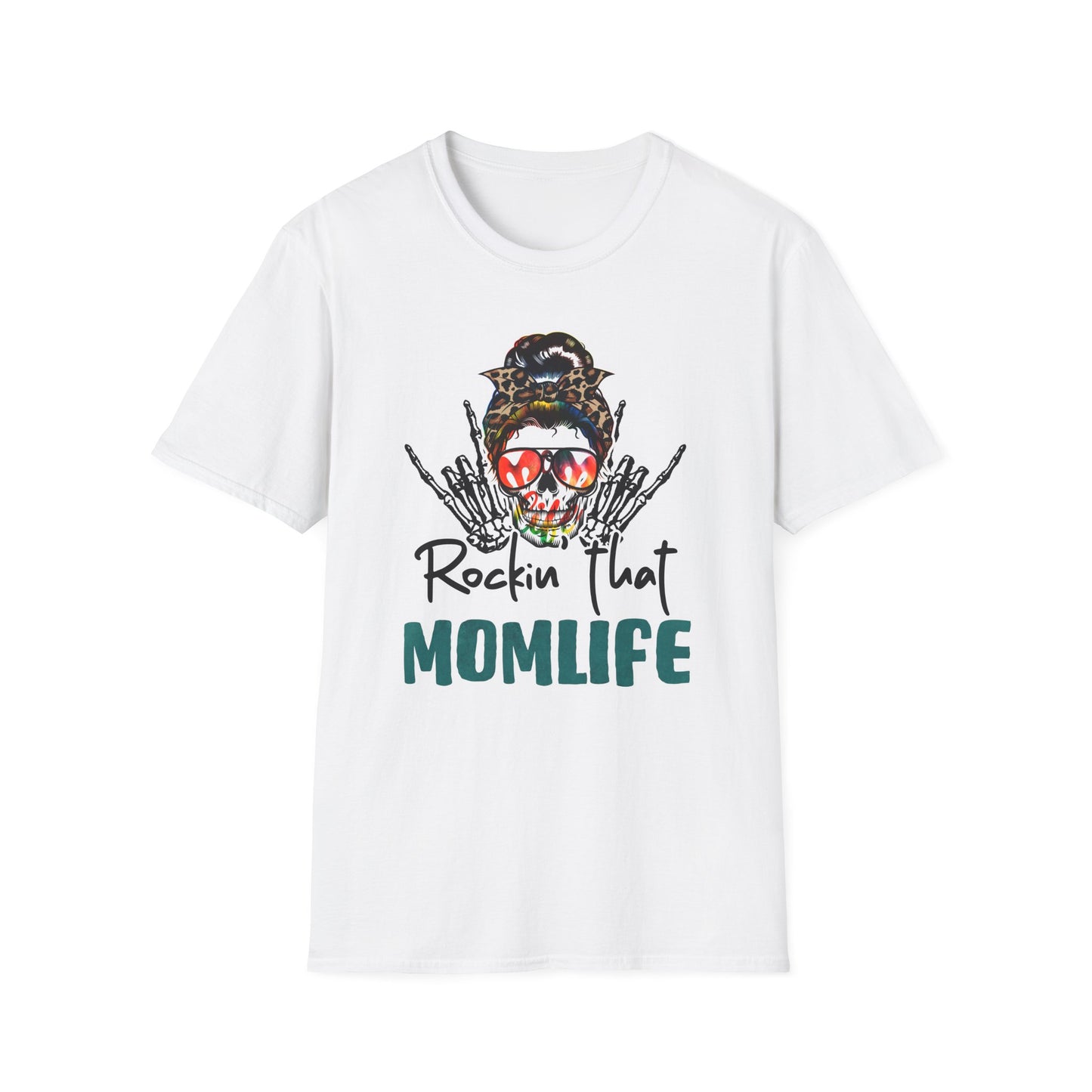 Rockin' That Mom Life Unisex T-Shirt, Gift for Moms, Fun Casual Wear, Mother's Day Top, Cool Graphic Tee
