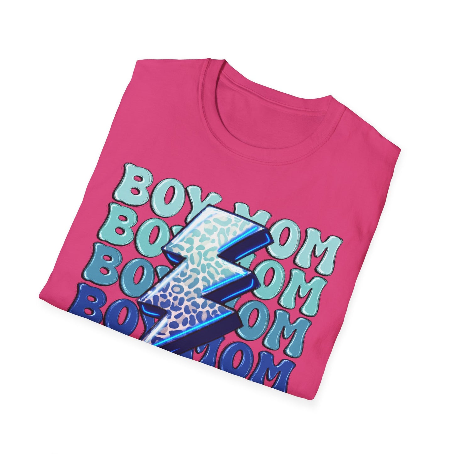 Boy Mom Graphic T-Shirt - Fun and Stylish for Proud Mothers