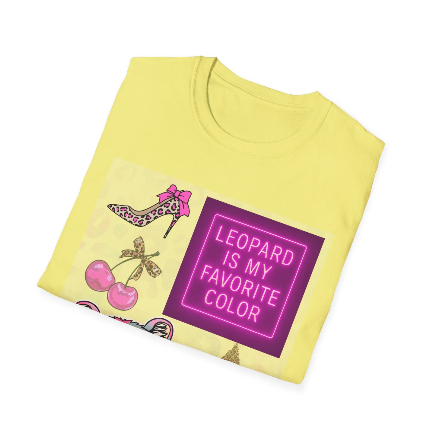 Leopard is my Favorite Color Graphic Tee – Fun & Trendy Apparel