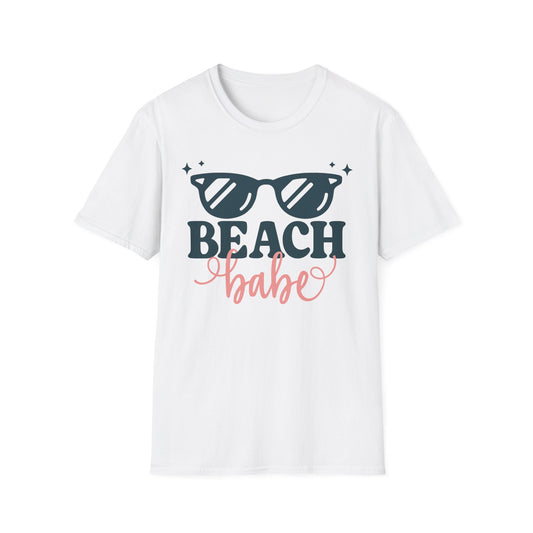 Beach Babe Unisex Softstyle T-Shirt - Perfect for Summer Vibes