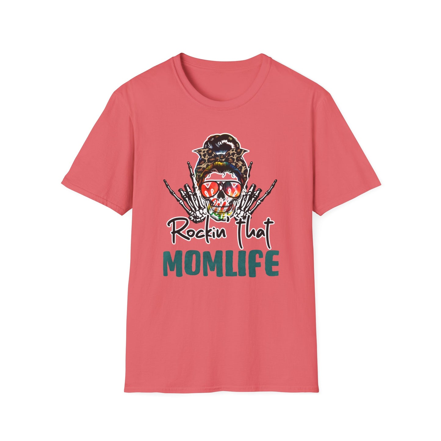 Rockin' That Mom Life Unisex T-Shirt, Gift for Moms, Fun Casual Wear, Mother's Day Top, Cool Graphic Tee