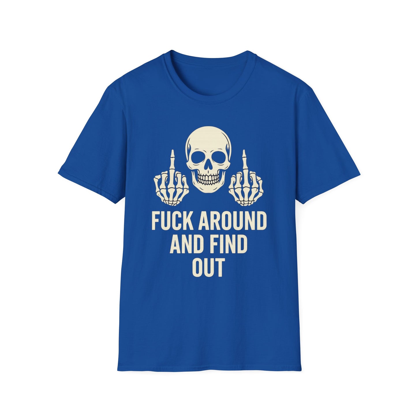 "F*ck Around and Find Out" Skull Graphic Tee