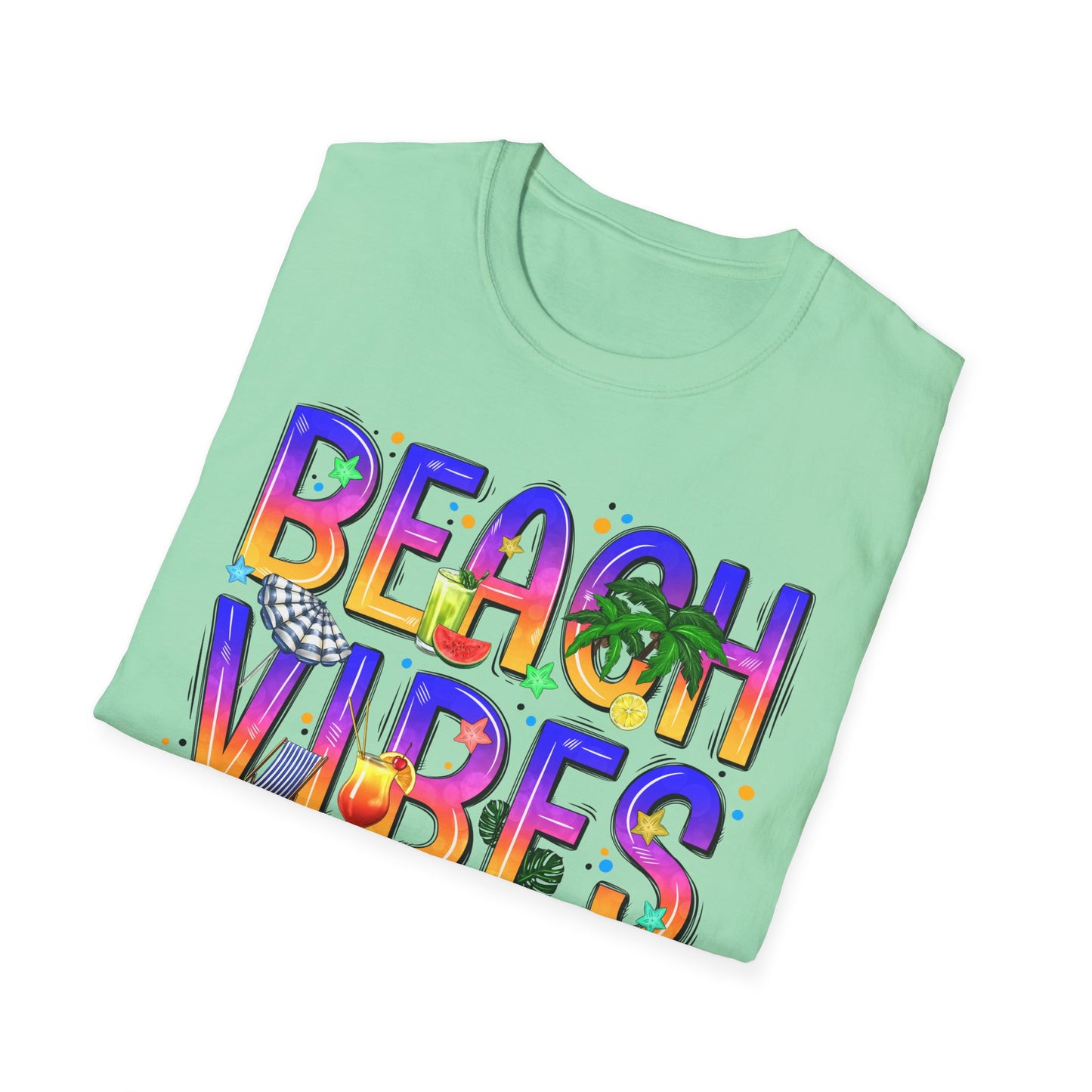 Beach Vibes - Bright and Fun Tee