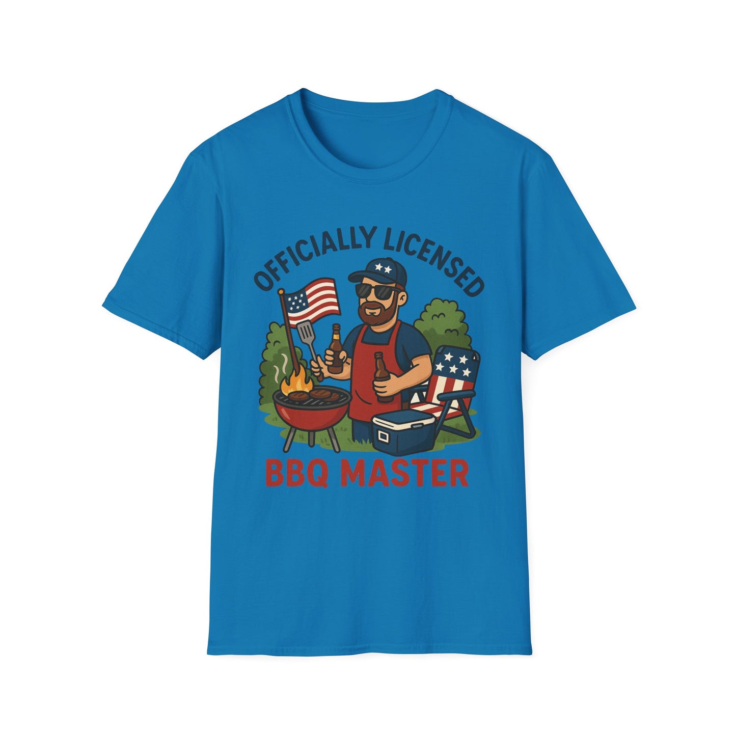 Officially Licensed BBQ Master T-Shirt for Grill Enthusiasts