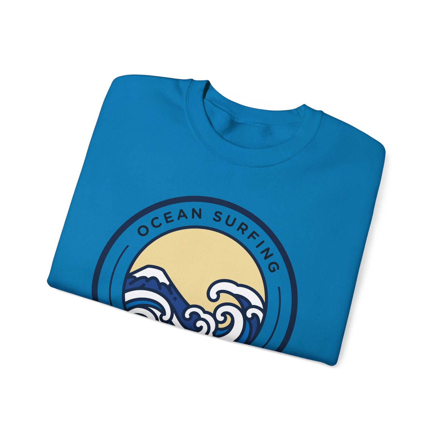 Ocean Surfing Bali Crewneck Sweatshirt - Unisex Heavy Blend