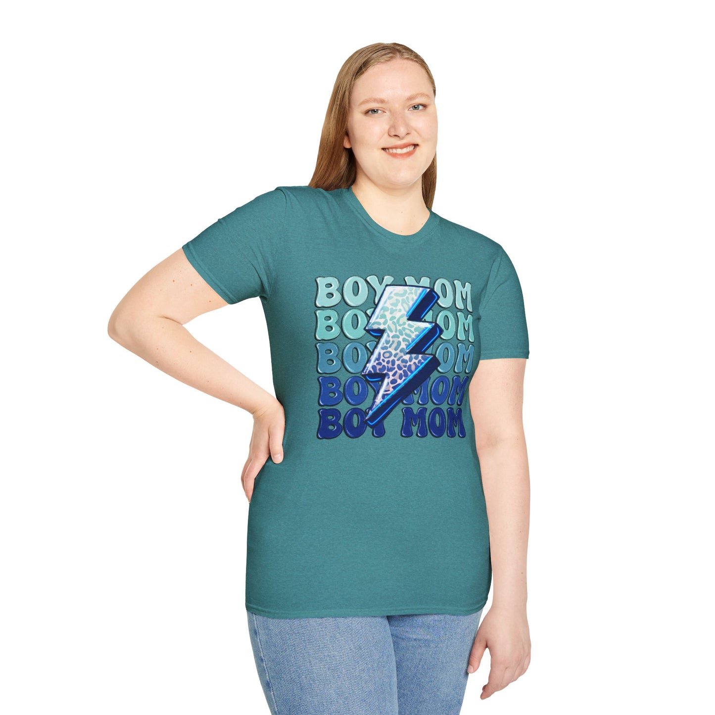 Boy Mom Graphic T-Shirt - Fun and Stylish for Proud Mothers