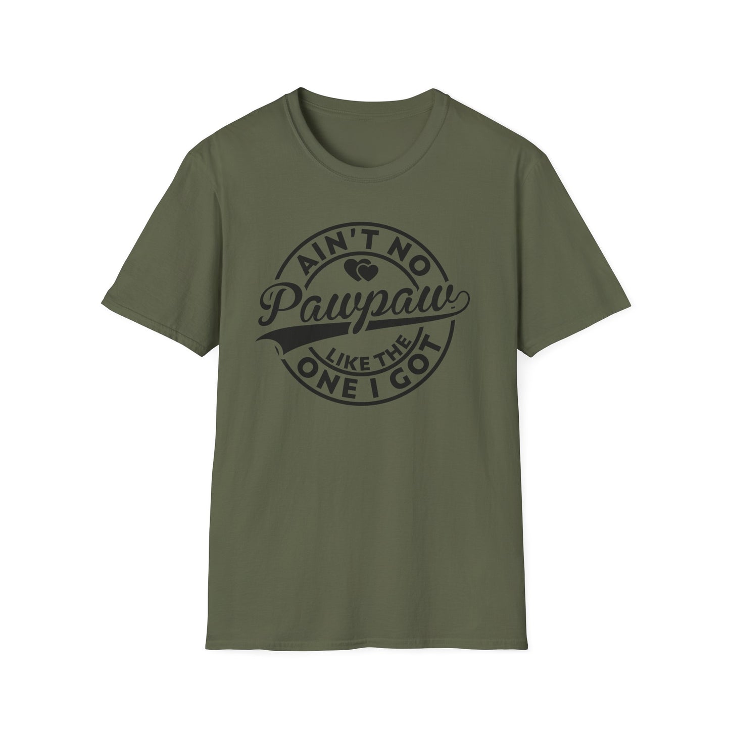 Unisex Pawpaw T-Shirt, Comfortable Gift for Grandparents, Funny Dad Tee, Holiday Wear, Father's Day Gift, Family Reunion Shirt