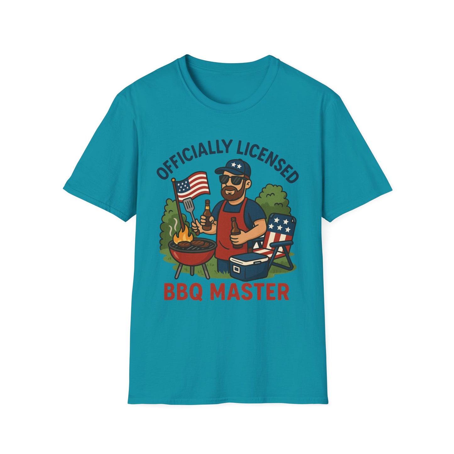 Officially Licensed BBQ Master T-Shirt for Grill Enthusiasts