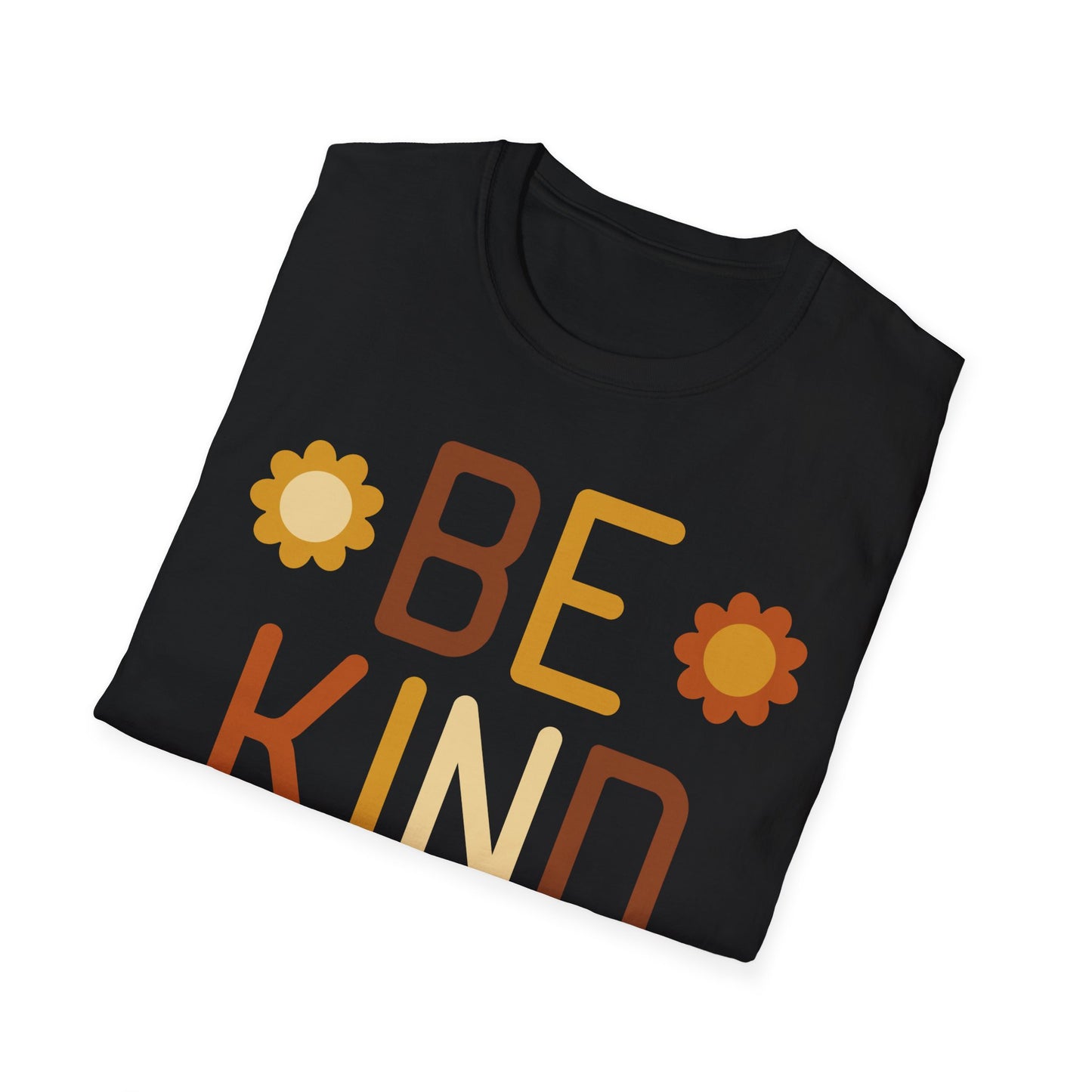 Be Kind Unisex Softstyle T-Shirt - Positive Vibes Casual Wear