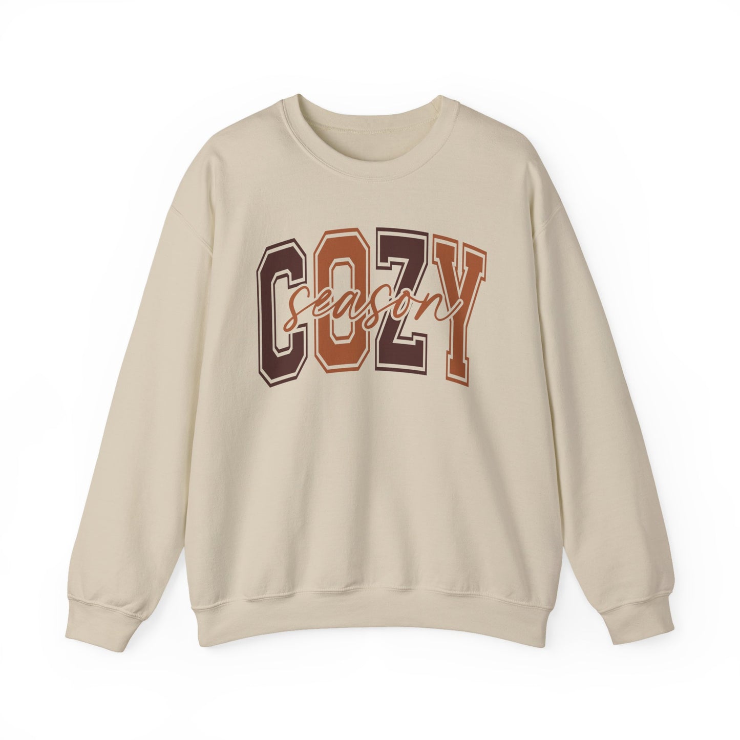 Cozy Season Crewneck Sweatshirt | Unisex Sweatshirt, Fall Essentials, Comfy Gift, Cozy Vibes, Holiday Apparel