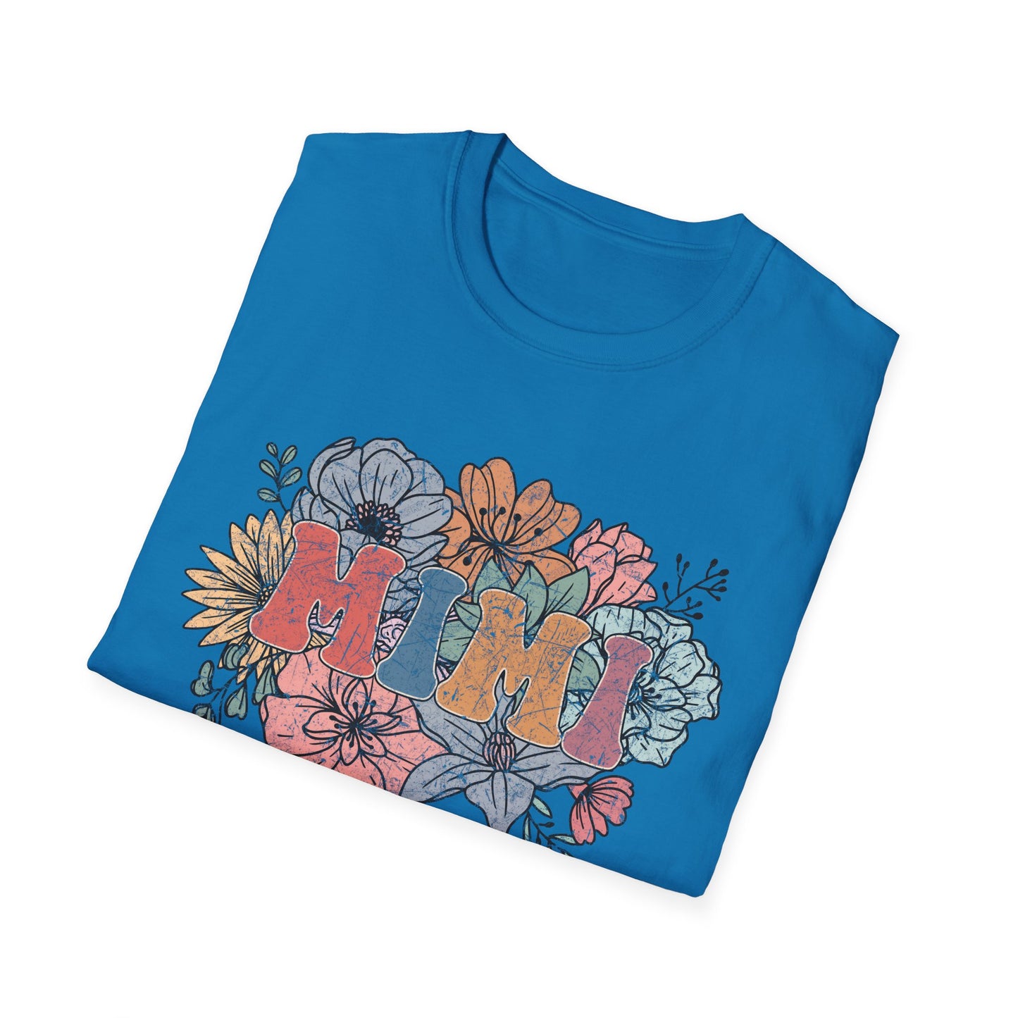Floral 'Mimi' Unisex T-Shirt - Perfect Gift for Moms, Mother's Day, Family Gatherings, Casual Wear, Spring Fashion