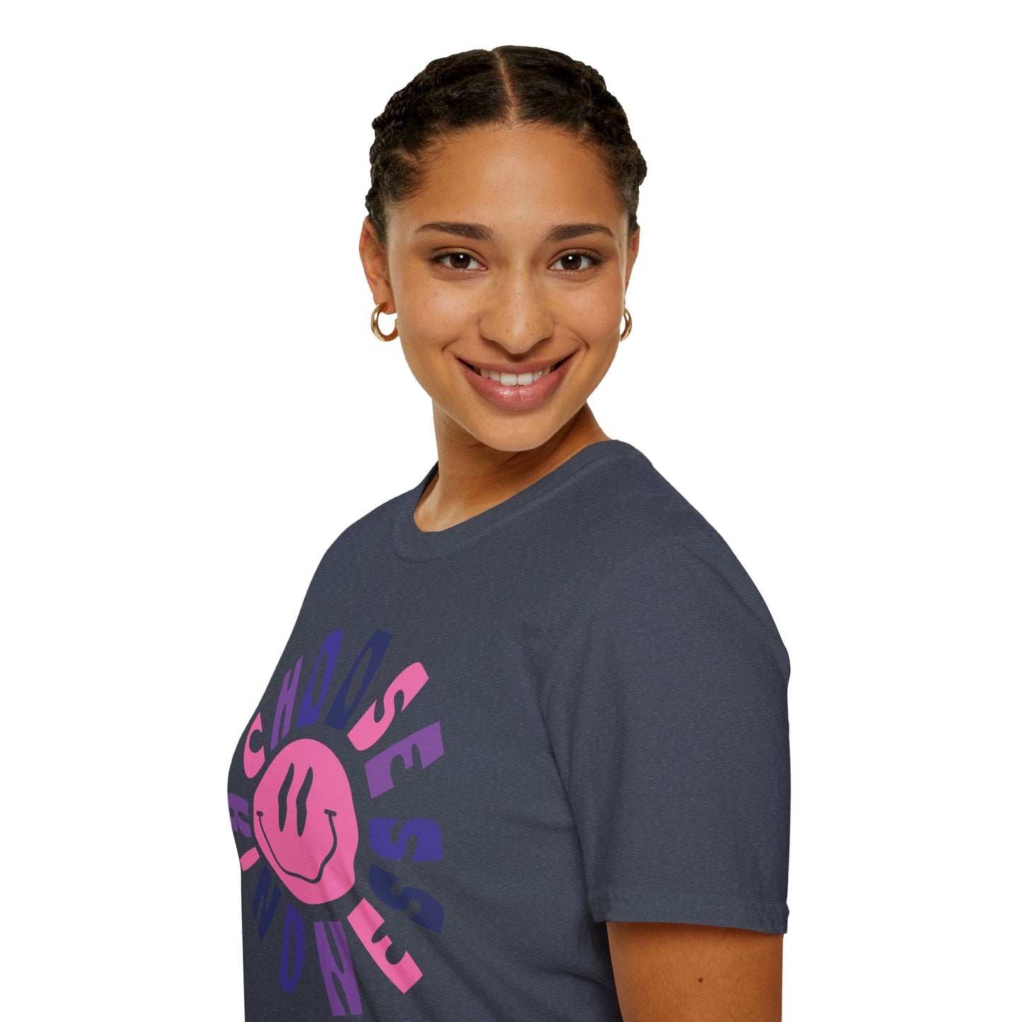 Choose Kindness Unisex Softstyle T-Shirt | Positive Vibes Tee