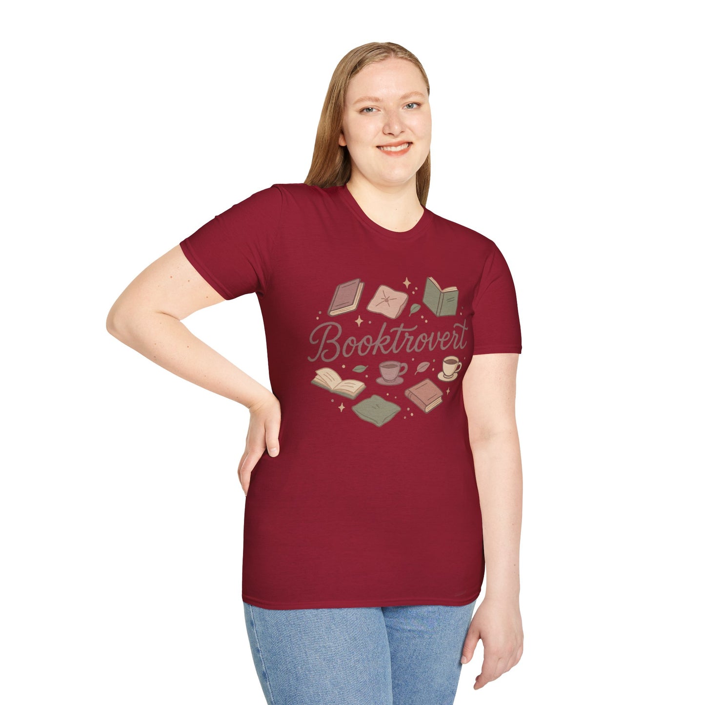 Book Lover's Unisex T-Shirt - Perfect for Booktroverts, Cozy Vibes, and Casual Style
