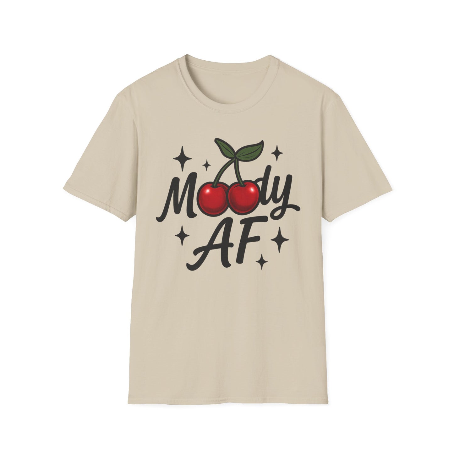 Moody AF T-Shirt | Cute Cherry Graphic Tee