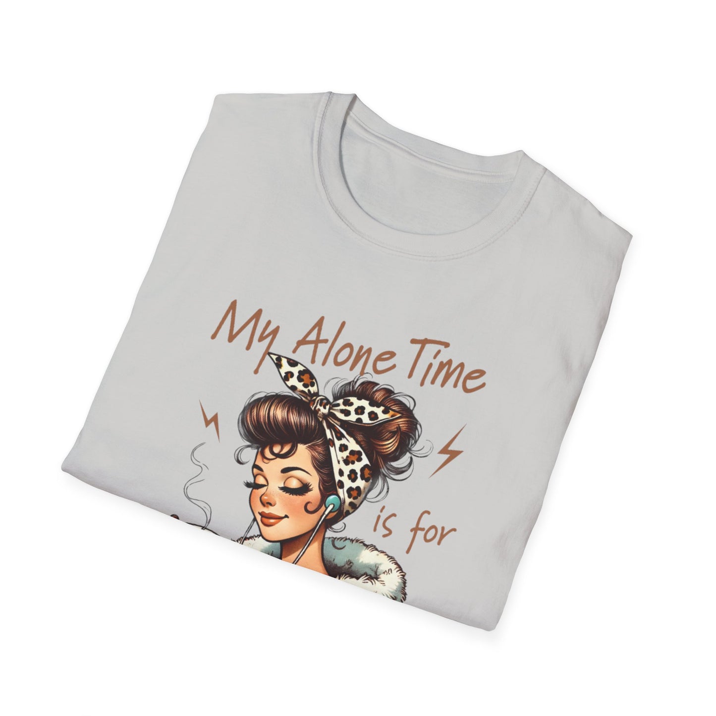 Cozy Self-Care T-Shirt: My Alone Time is for Everyone's Safety, Relaxation Gift, Casual Tee, Funny Shirt, Comfortable Wear