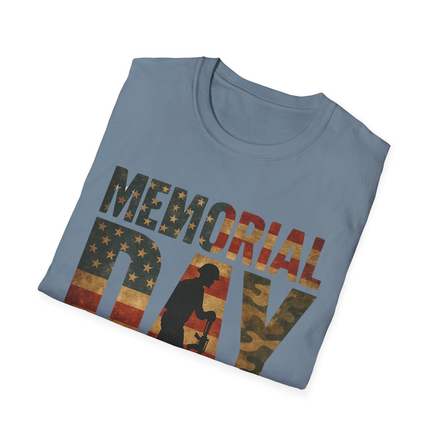 Memorial Day Camo Graphic - T-Shirt
