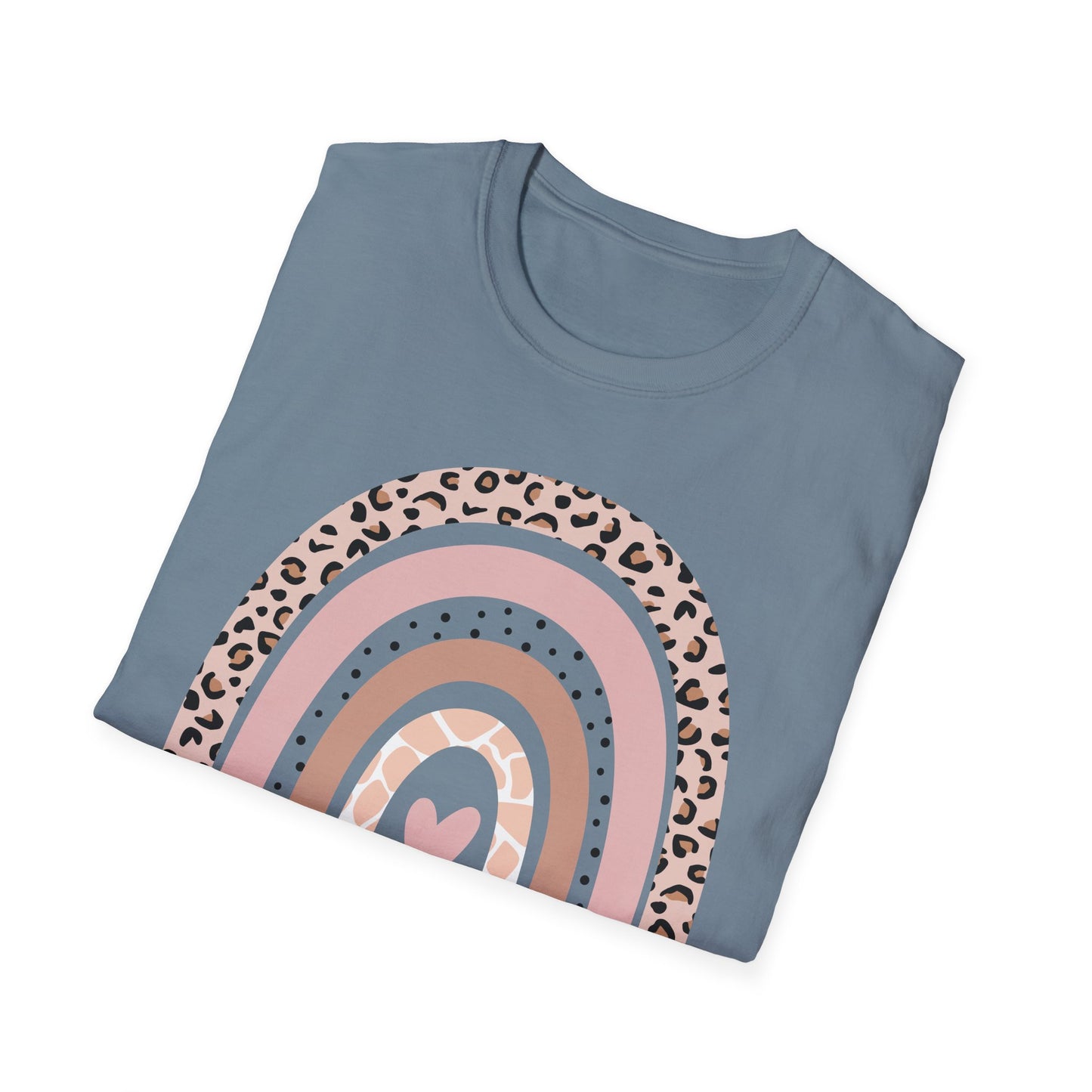 Girl Mom Rainbow T-Shirt Trendy Gift for Mother's Day
