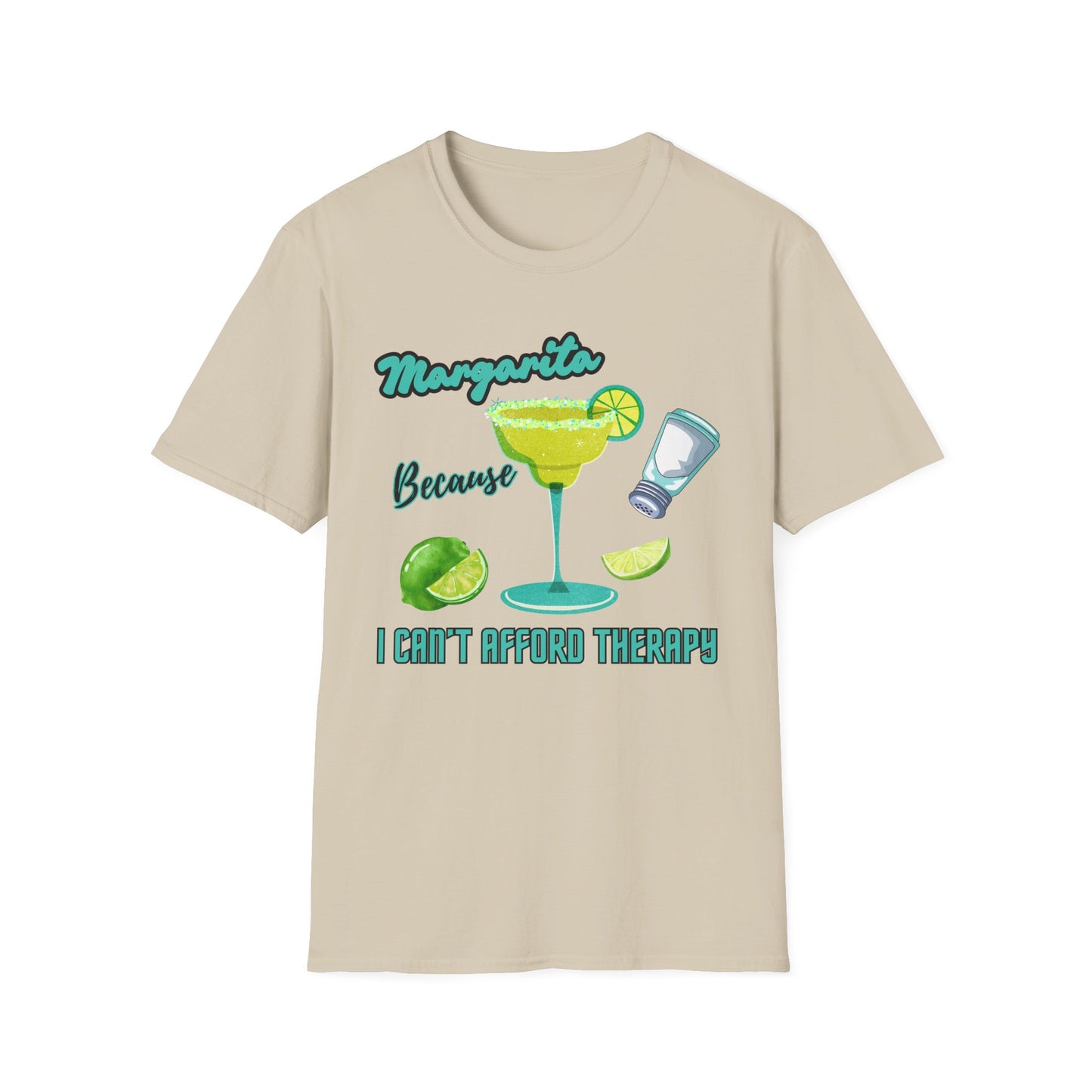 Margarita Therapy - Graphic Tee for Cocktail Lovers