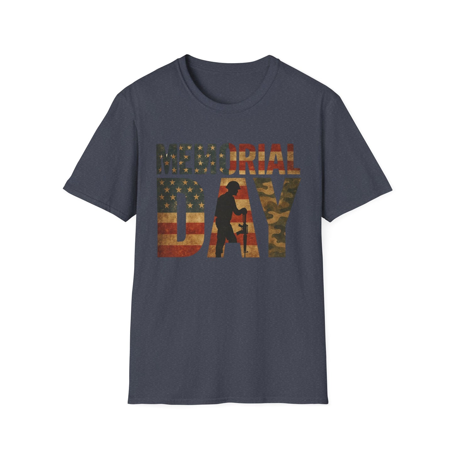 Memorial Day Camo Graphic - T-Shirt