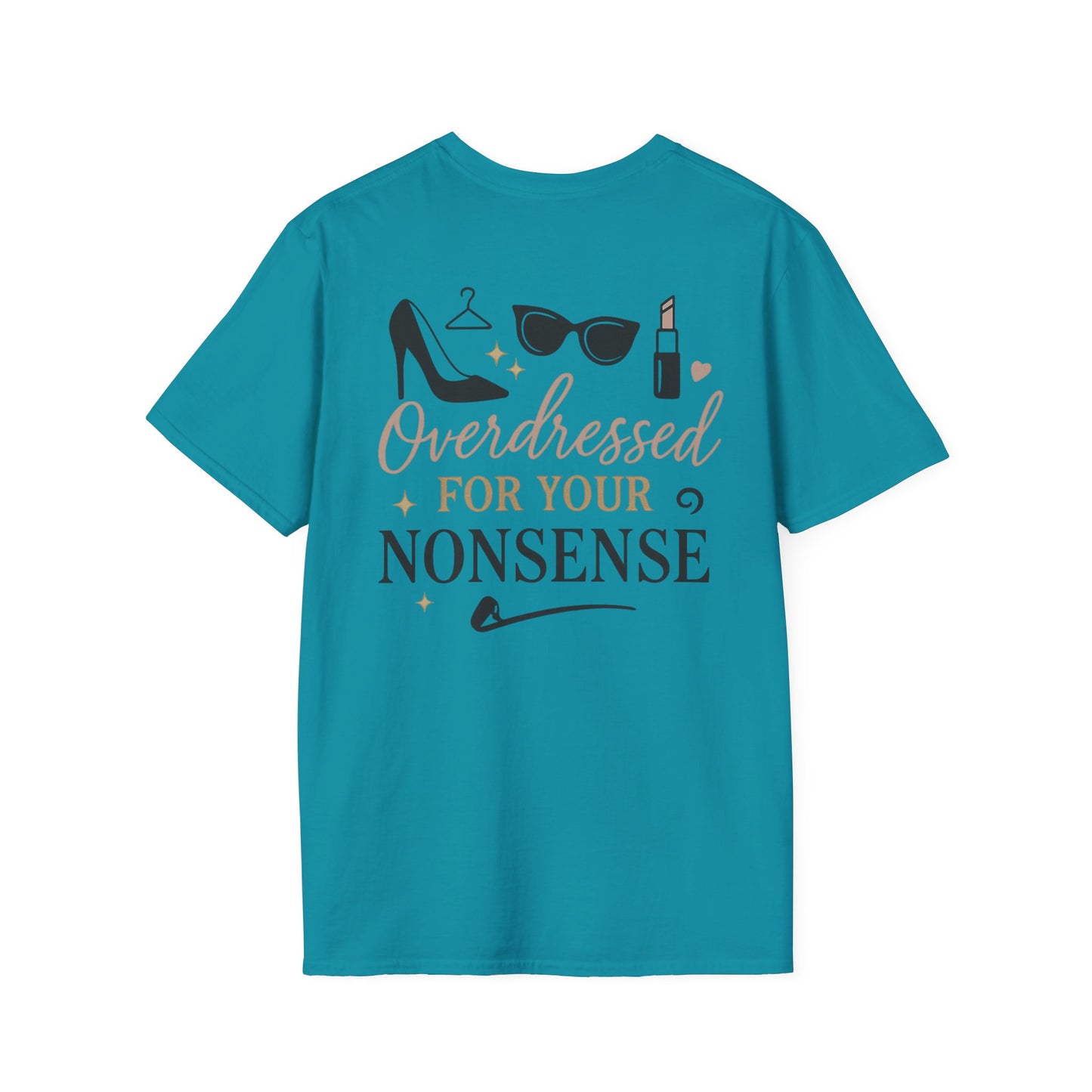 Funny Overdressed T-Shirt - Perfect for Casual Outings & Gift Occasions