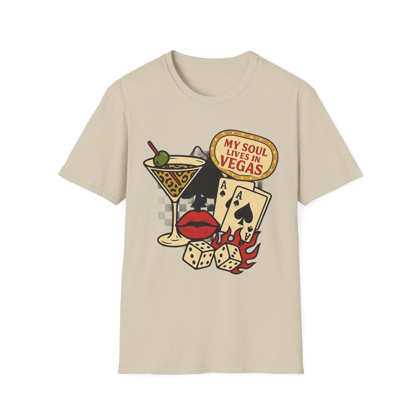 Vegas Vibes 'My Soul Lives in Vegas' - Graphic Tee