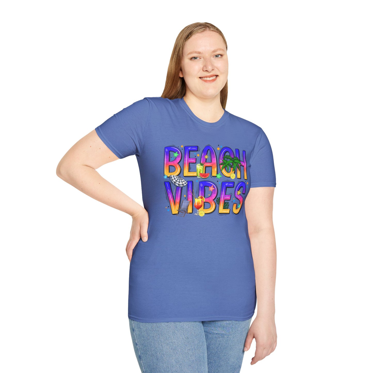 Beach Vibes - Bright and Fun Tee