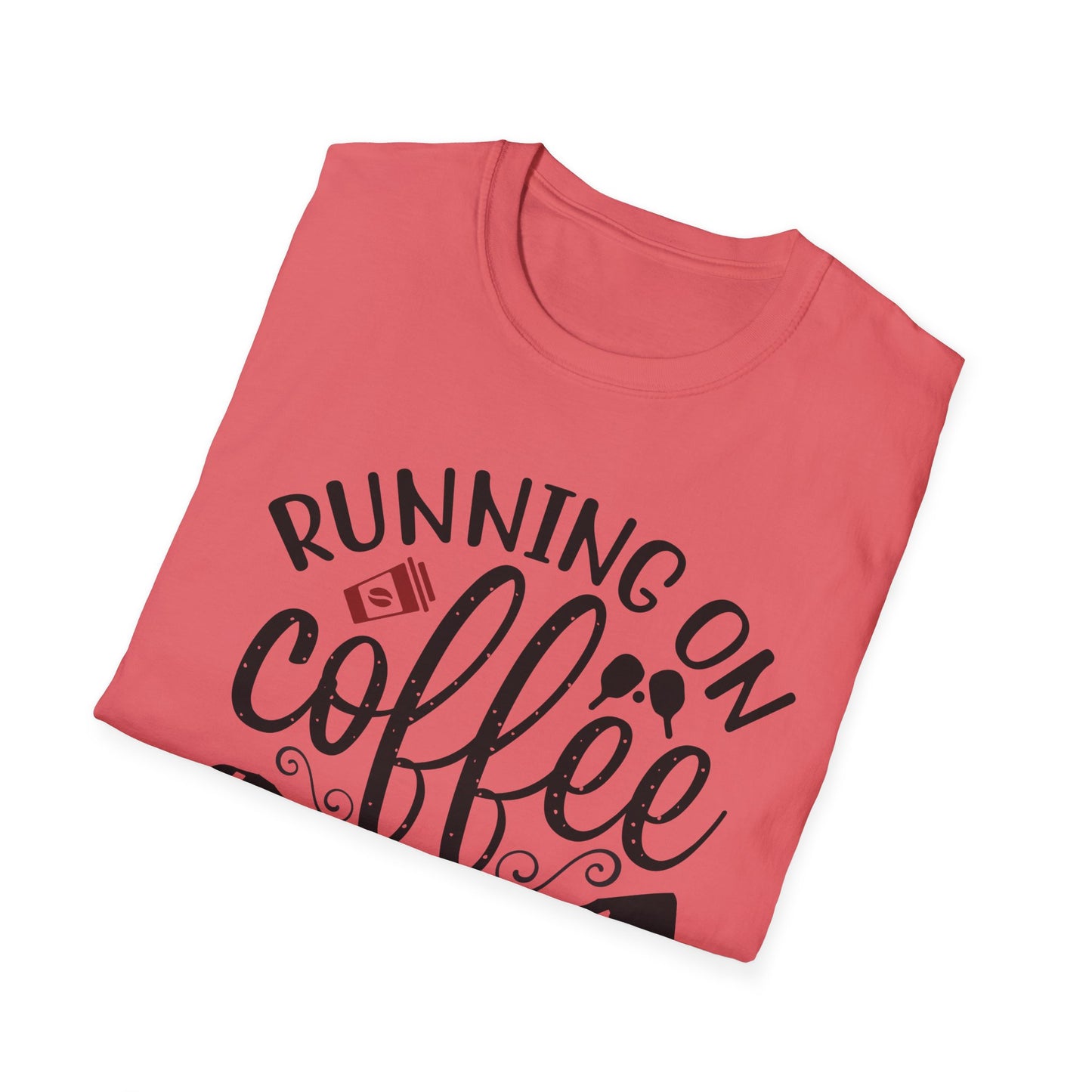 Coffee & Pickleball T-Shirt | Fun Gift for Coffee Lovers, Sports Enthusiasts, Tee for Active Lifestyles, Casual Wear, Everyday Style