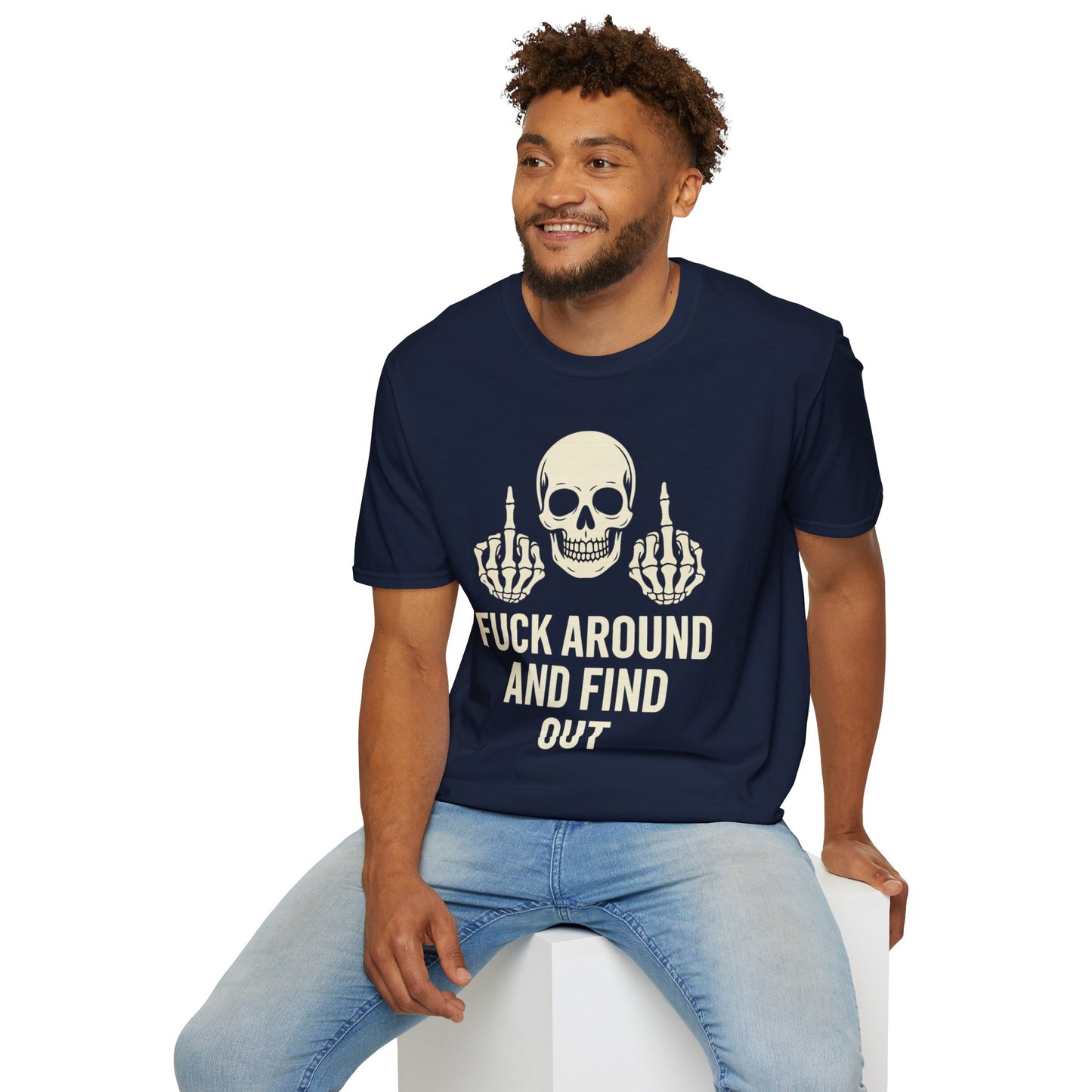 "F*ck Around and Find Out" Skull Graphic Tee
