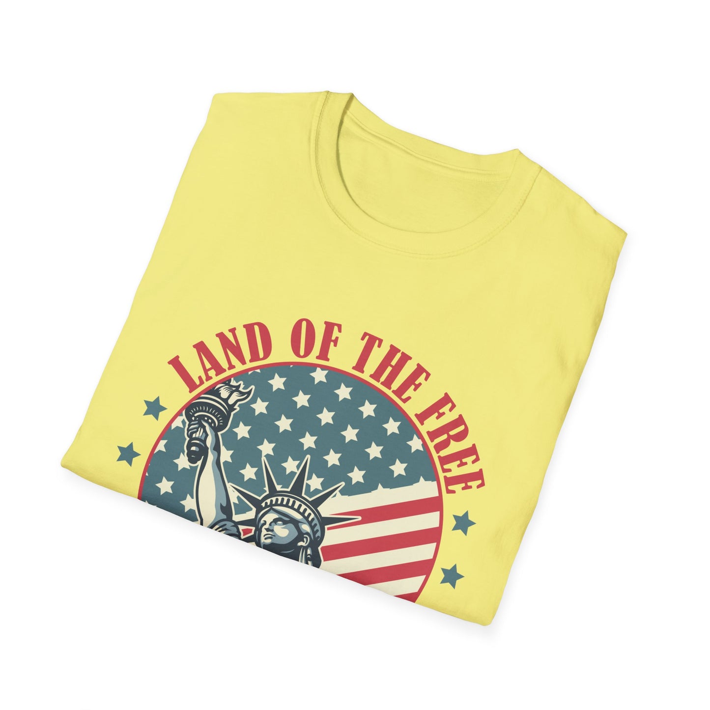 Land of the Free Graphic T-Shirt – Patriotism