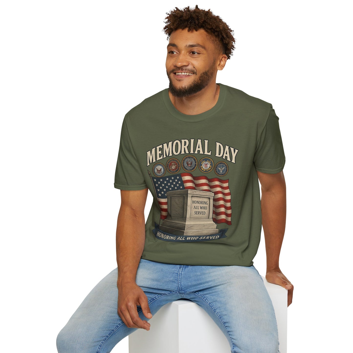 Memorial Day Tribute T-Shirt - Honoring All Who Served