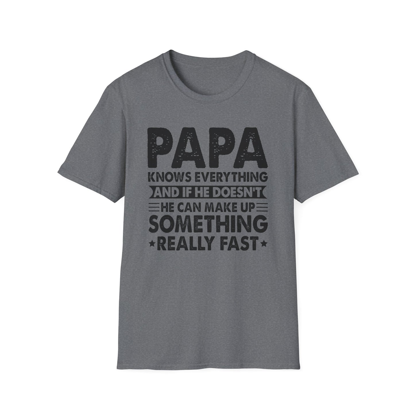 Funny Papa T-Shirt, Gift for Dad, Birthday Shirt, Fun Father's Day Tee, Dad Humor Apparel