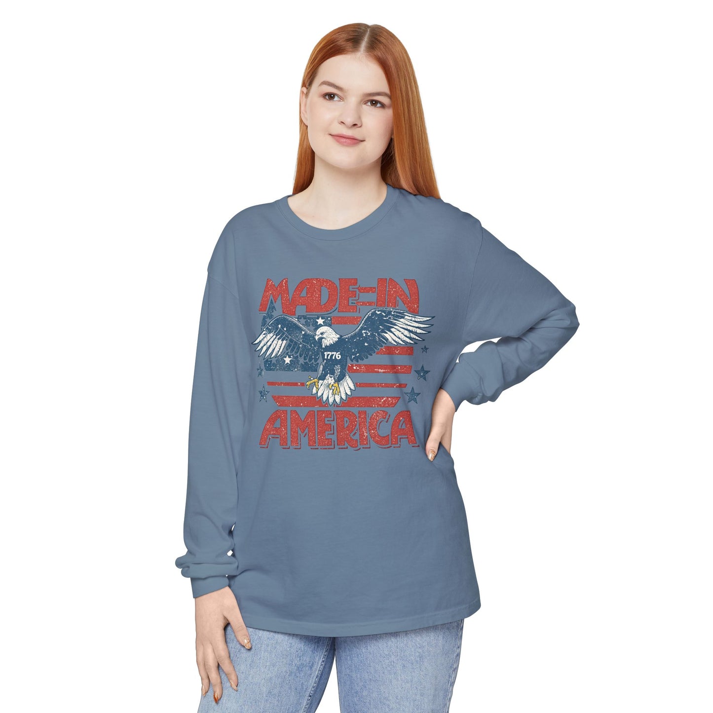 Patriotic T-Shirt, Made in America Tee, Independence Day Shirt, Casual Wear, Gift for Him/Her