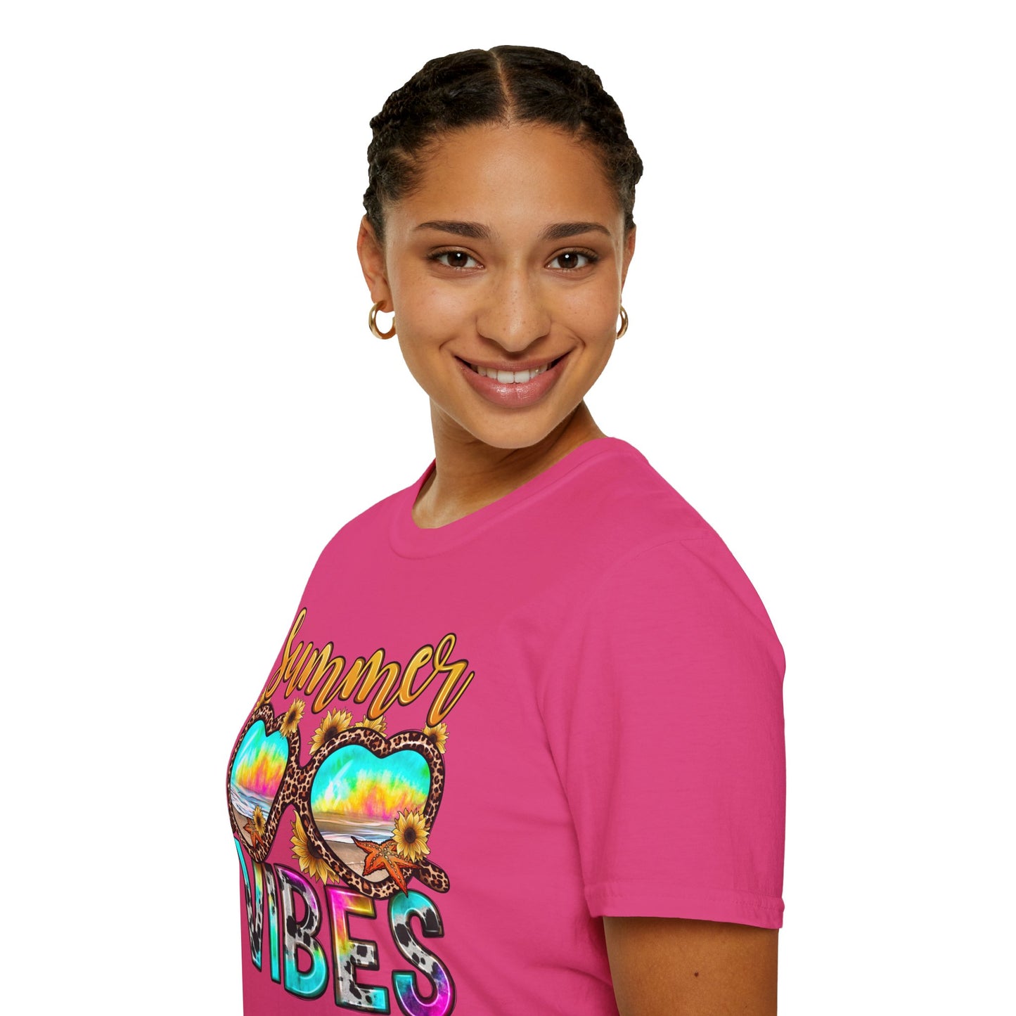 Summer Vibes Graphic -Tee for a Chill Summer
