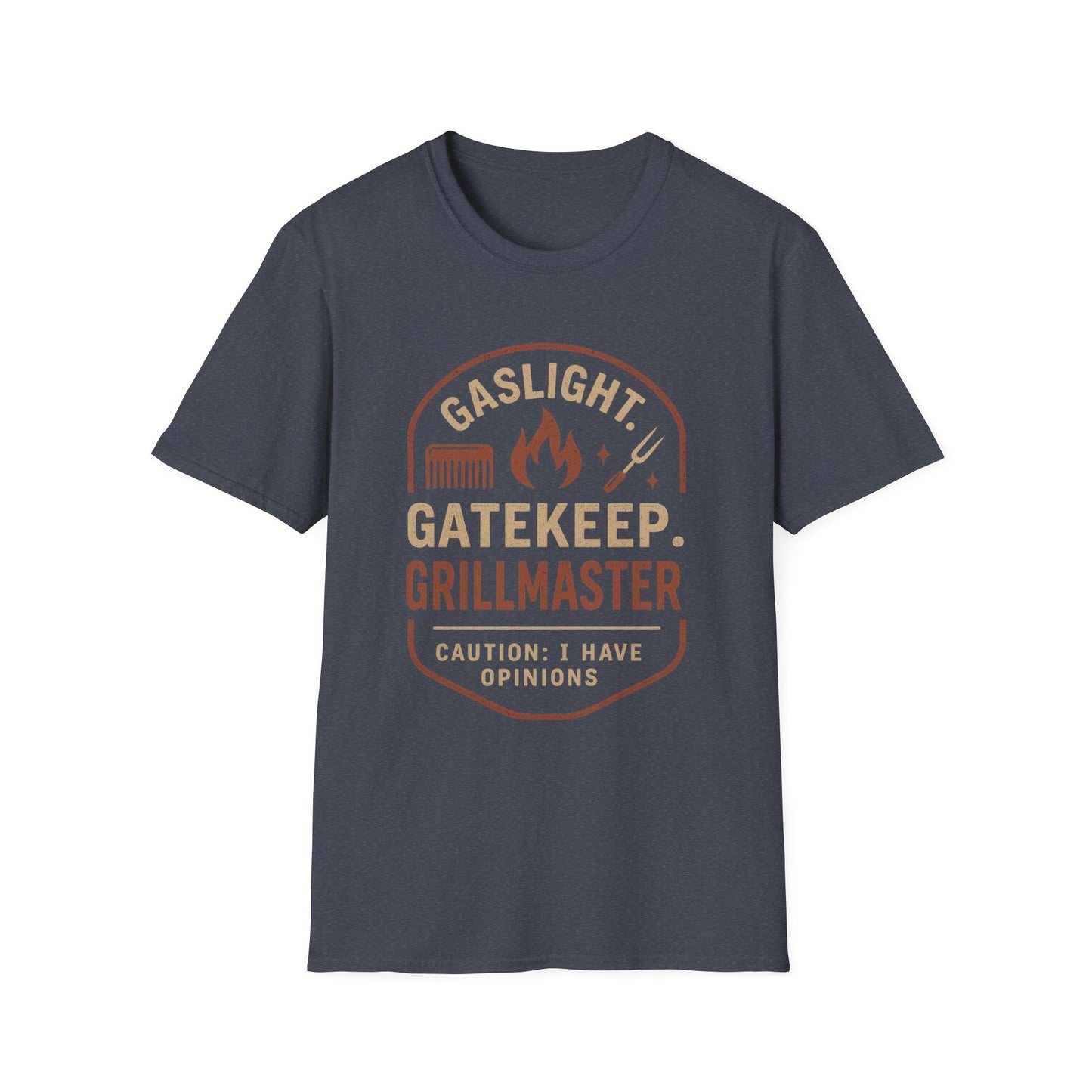 Gaslight Gatekeep Grillmaster Tee for BBQ Lovers