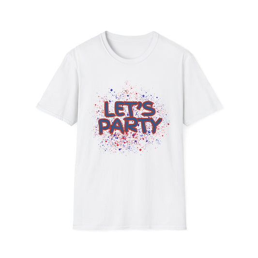 Let's Party - Fun Celebration Tee