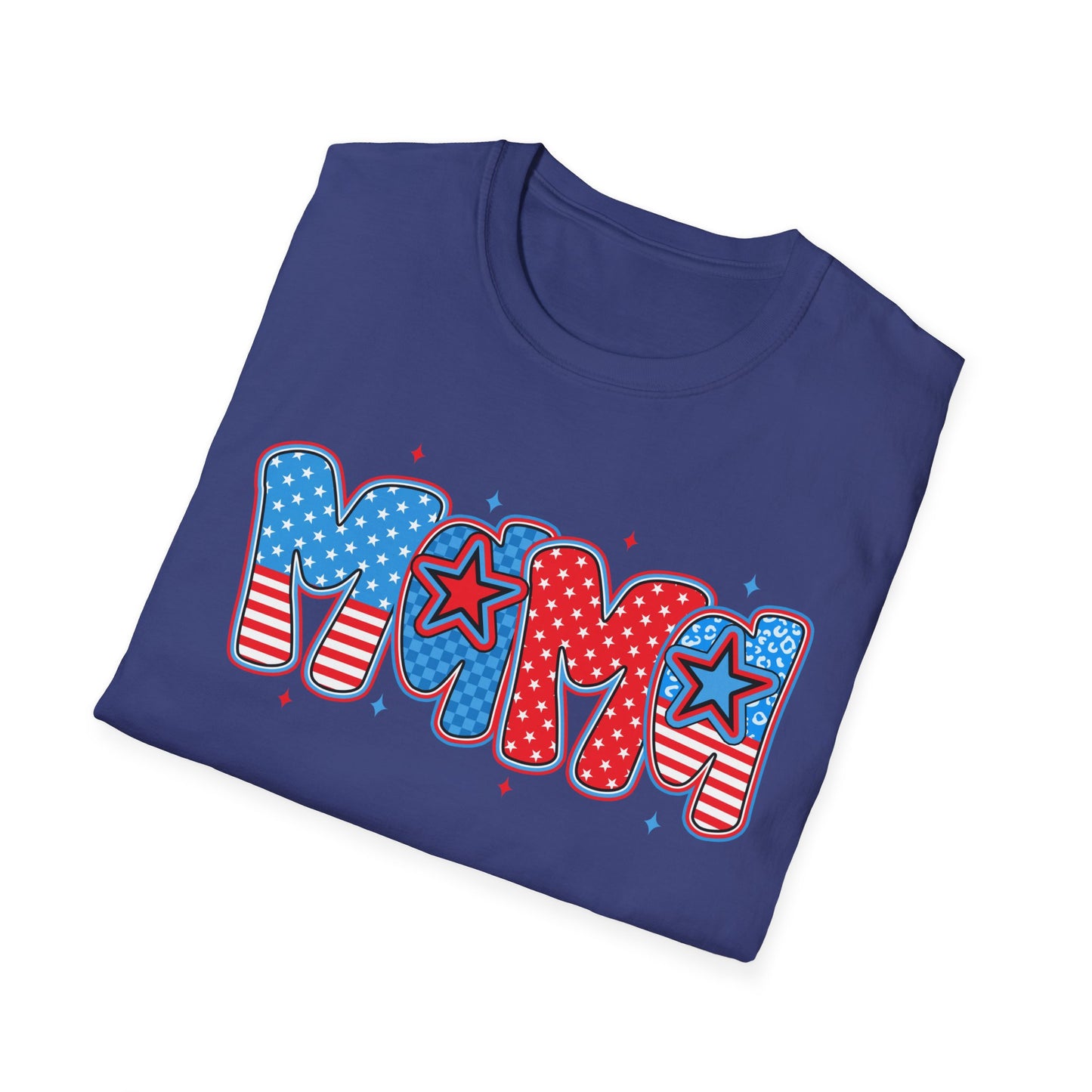 Patriotic Mama T-Shirt - Tee for Celebrations